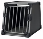 Trixie Vervoersbox Aluminium Grafiet - M–L: 86 x 61 x 65 cm
