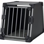 Trixie Vervoersbox Aluminium Grafiet - M–L: 86 x 61 x 65 cm