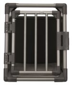 Trixie Vervoersbox Aluminium Grafiet - M–L: 86 x 61 x 65 cm