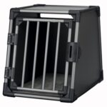 Trixie Vervoersbox Aluminium Grafiet - M 74 x 55 x 61 cm