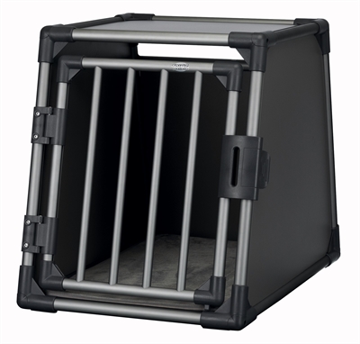 Trixie Vervoersbox Aluminium Grafiet - M 74 x 55 x 61 cm