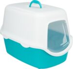Trixie Kattenbak Vico Turquoise / Wit - 56 x 40 x 40 cm