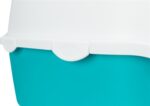 Trixie Kattenbak Vico Turquoise / Wit - 56 x 40 x 40 cm
