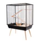 Zolux Knaagdierkooi Neo Cosy Large Zwart - 78 x 48 x 80 cm
