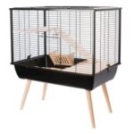 Zolux Knaagdierkooi Neo Muki Zwart - 78 x 48 x 87,5 cm