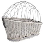 Trixie Fietsmand Bagagedrager Met Rooster Grijs - 55 x 35 x 49 cm