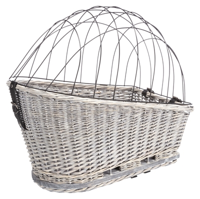 398210.jpg Trixie Fietsmand Bagagedrager Met Rooster Grijs - 55 x 35 x 49 cm