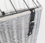 Trixie Fietsmand Bagagedrager Met Rooster Grijs - 55 x 35 x 49 cm