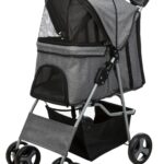 Trixie Hondenbuggy Grijs - 47 x 80 x 100 cm Tot 15 kg