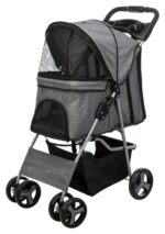 Trixie Hondenbuggy Grijs - 47 x 80 x 100 cm Tot 15 kg
