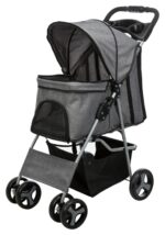 Trixie Hondenbuggy Grijs - 47 x 80 x 100 cm Tot 15 kg