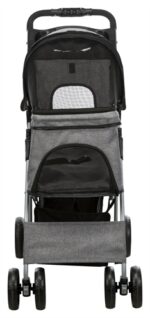Trixie Hondenbuggy Grijs - 47 x 80 x 100 cm Tot 15 kg
