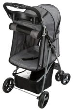 Trixie Hondenbuggy Grijs - 47 x 80 x 100 cm Tot 15 kg