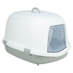Trixie Kattenbak Primo Xxl Top Met Kap Grijs / Wit - 71 x 56 x 47 cm