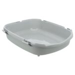 Trixie Kattenbak Primo Xxl Top Met Kap Grijs / Wit - 71 x 56 x 47 cm