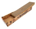 Croci Krabplank Homedecor Noce Houtprint Bruin - 48 x 12,5 x 5 cm