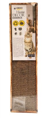Croci Krabplank Homedecor Noce Houtprint Bruin - 48 x 12,5 x 5 cm
