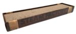 Croci Krabplank Homedecor Wenge Houtprint Donkerbruin - 48 x 12,5 x 5 cm