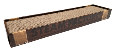 399417.jpg Croci Krabplank Homedecor Wenge Houtprint Donkerbruin - 48 x 12,5 x 5 cm