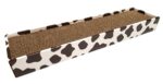 Croci Krabplank Homedecor Dierenprint Koe - 48 x 12,5 x 5 cm