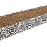 Croci Krabplank Homedecor Dierenprint Zebra - 48 x 12,5 x 5 cm
