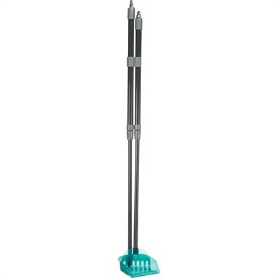 Trixie Vuilblik Met Hark Grijs / Blauw - 57-102 cm