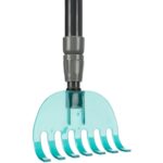 Trixie Vuilblik Met Hark Grijs / Blauw - 57-102 cm