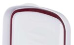 Trixie Voerton Luchtdicht Afsluitbaar Kunststof Transparant Wit / Wit - 15 l 22 x 34 x 41,5 cm