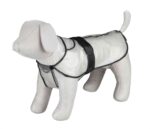 Trixie Regenjas Tarbes Transparant / Zwarte Stroken - 34 cm