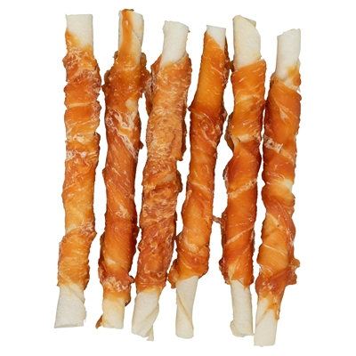Trixie Denta Fun Chicken Chewing Rolls - 70 g 12 cm