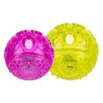 Trixie Knipperbal Zonder Geluid Drijvend Tpr Assorti - 7,5 x 7,5 x 7,5 cm