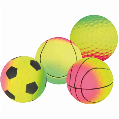 Trixie Schuimrubber Bal Assorti - 7 x 7 x 7 cm