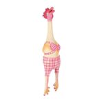 Trixie Kip In Bikini Met Dierengeluid Latex / Polyestervlies - 48 cm