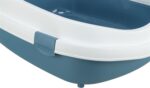 Trixie Kattenbak Primo Met Rand Blauw / Wit - Xxl 71 x 56 x 25 cm
