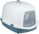 Trixie Kattenbak Primo Xxl Top Met Kap Blauw / Wit - 71 x 56 x 47 cm