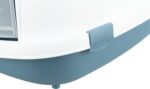 Trixie Kattenbak Primo Xxl Top Met Kap Blauw / Wit - 71 x 56 x 47 cm