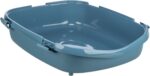 Trixie Kattenbak Primo Xxl Top Met Kap Blauw / Wit - 71 x 56 x 47 cm