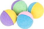 Trixie Set Softballen Softrubber Assorti - 3,5 x 3,5 x 3,5 cm 4 stuks