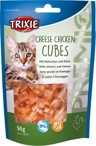 Trixie Premio Cheese Chicken Cubes - 50 g