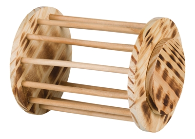 405419.jpg Trixie Hooiruif Met Deksel Hout Gevlamd - 15 x 15 x 19 cm