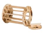 Trixie Hooiruif Met Deksel Hout Gevlamd - 15 x 15 x 19 cm