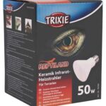 Trixie Reptiland Keramische Infrarood Warmtestraler - 7,5 x 7,5 x 10 cm 50 Watt
