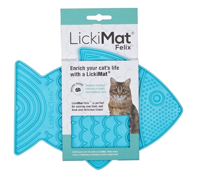Lickimat Kat Felix Turquoise - 22 cm
