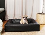 Bia Bed Hondenmand Original Square Zwart - Bia-3 70 x 60 x 15 cm