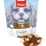 Wanpy Oven-Roasted Chicken Jerky / Calcium Bone Twists - 100 g