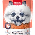 Wanpy Oven-Roasted Salmon Fish Shape Bites - 100 g