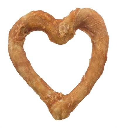 Trixie Denta Fun Chicken Heart - 14 cm 125 g 25 stuks