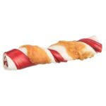 Trixie Denta Fun Barbecue Chicken Chewing Rolls - 12 cm 3 stuks 105 g