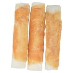 Trixie Denta Fun Chicken Chewing Barbecue Ribs - 12 cm 3 stuks 90 g