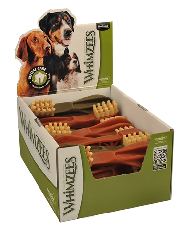 Whimzees Tandenborstel Star Bulk - 18,8 cm Xl 18 stuks